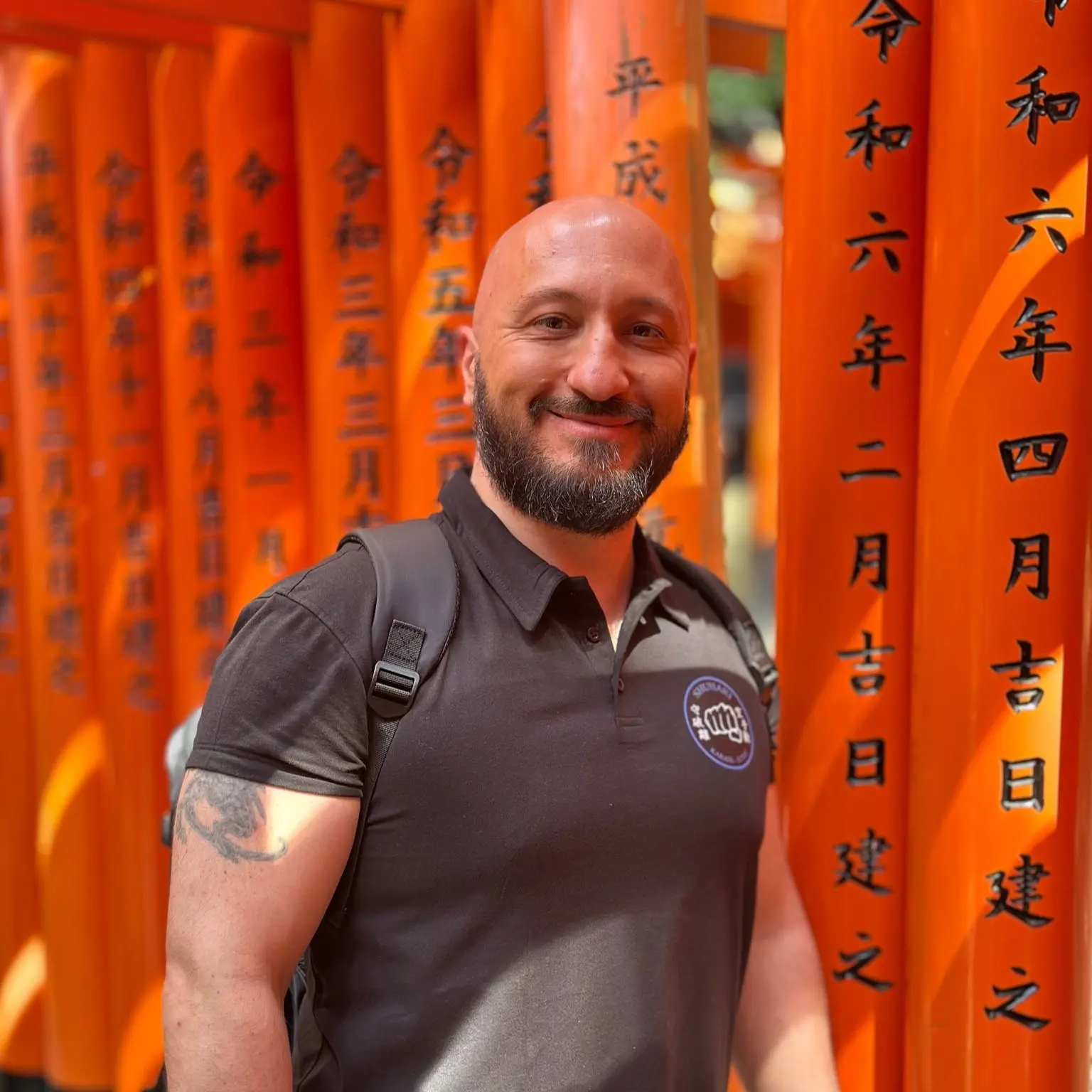 Olgun Tiltay visiting Kyoto - Shuhari Self Defence Japan Trip 2025